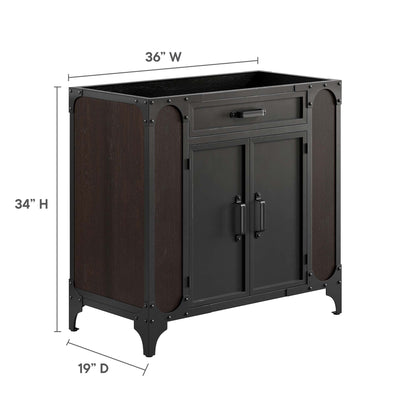 Steamforge Bathroom Cabinet Basin Not Included by Modway