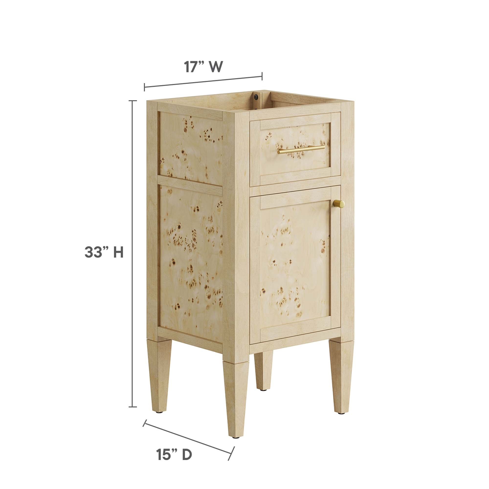 Elysian Bathroom Cabinet Basin Not Included by Modway