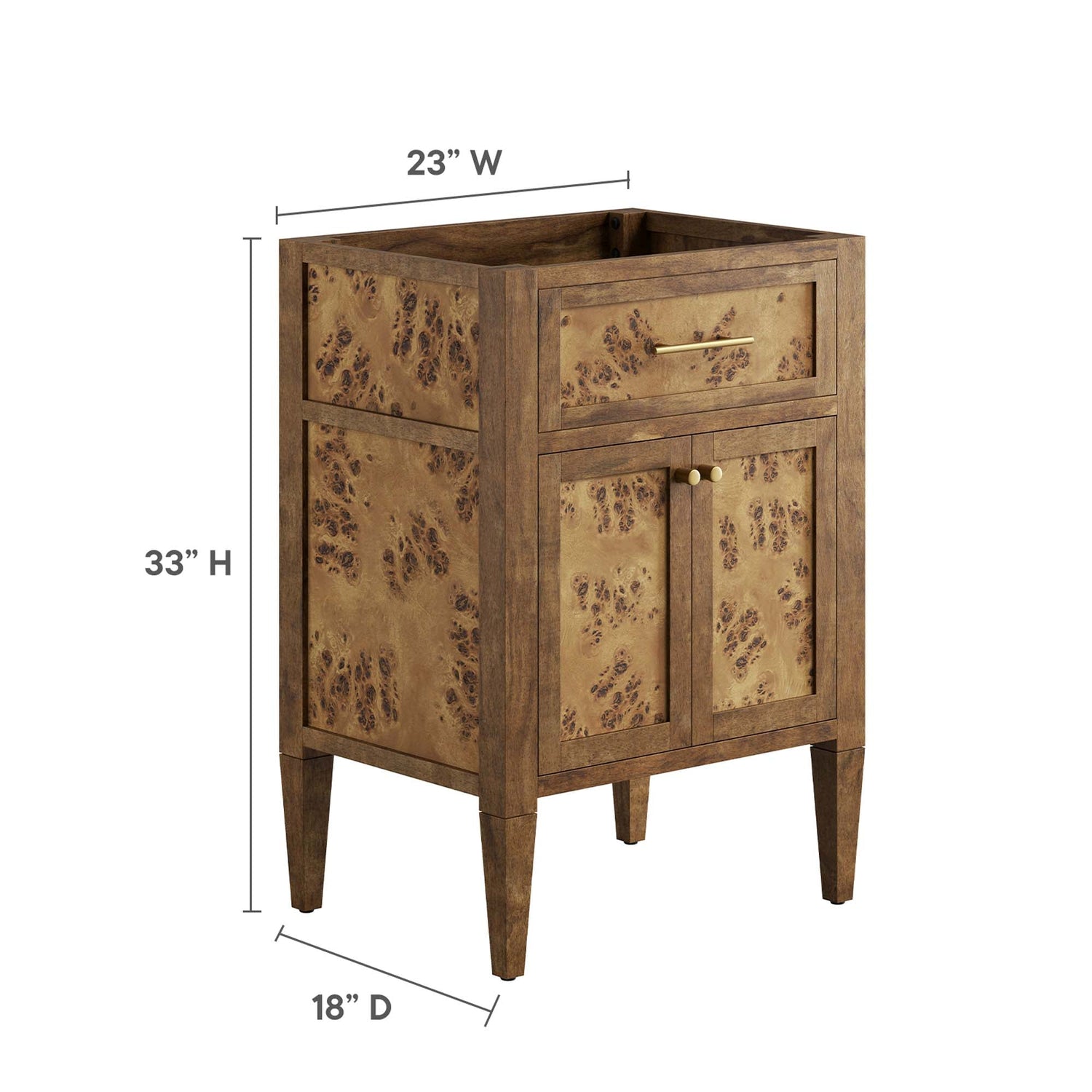 Elysian Bathroom Cabinet Basin Not Included by Modway