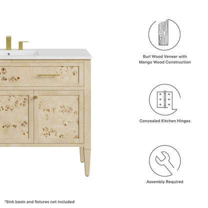 Elysian Bathroom Cabinet Basin Not Included by Modway
