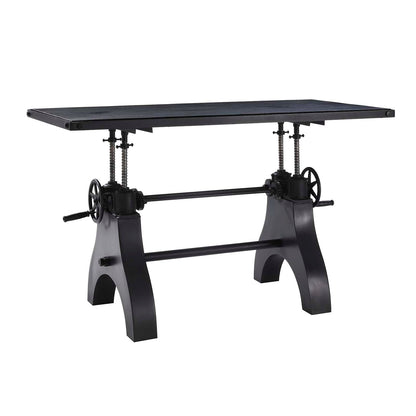 Genuine 60&quot; Crank Adjustable Height Dining Table and Computer Desk By HouseBean