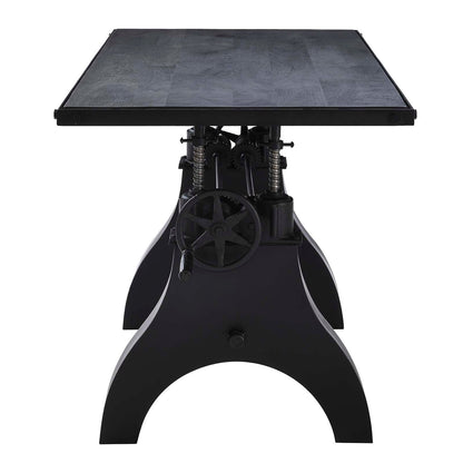 Genuine 60&quot; Crank Adjustable Height Dining Table and Computer Desk By HouseBean