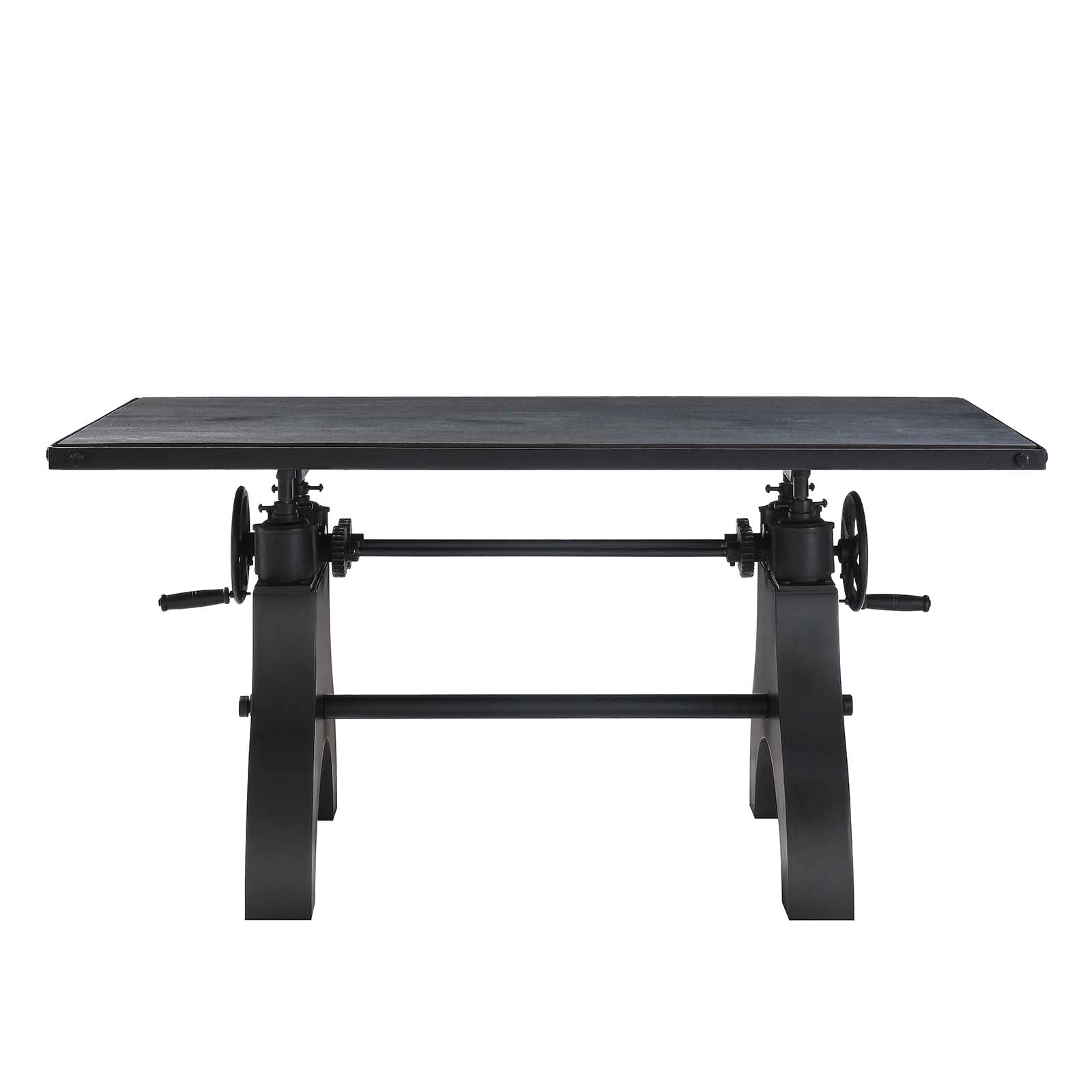 Genuine 60&quot; Crank Adjustable Height Dining Table and Computer Desk By HouseBean