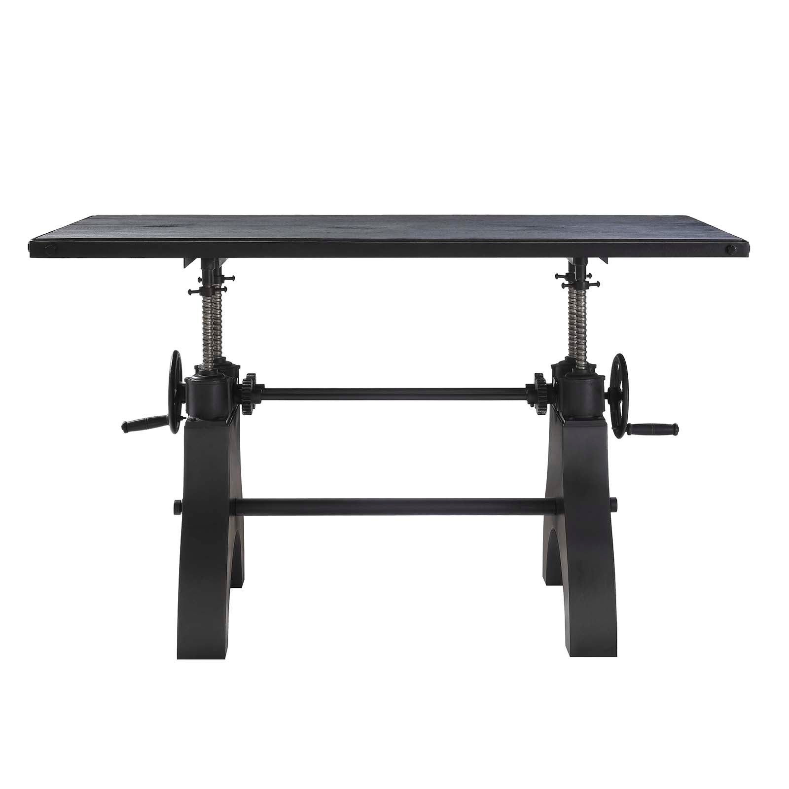 Genuine 60&quot; Crank Adjustable Height Dining Table and Computer Desk by Modway