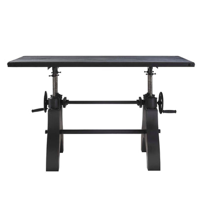 Genuine 60&quot; Crank Adjustable Height Dining Table and Computer Desk By HouseBean