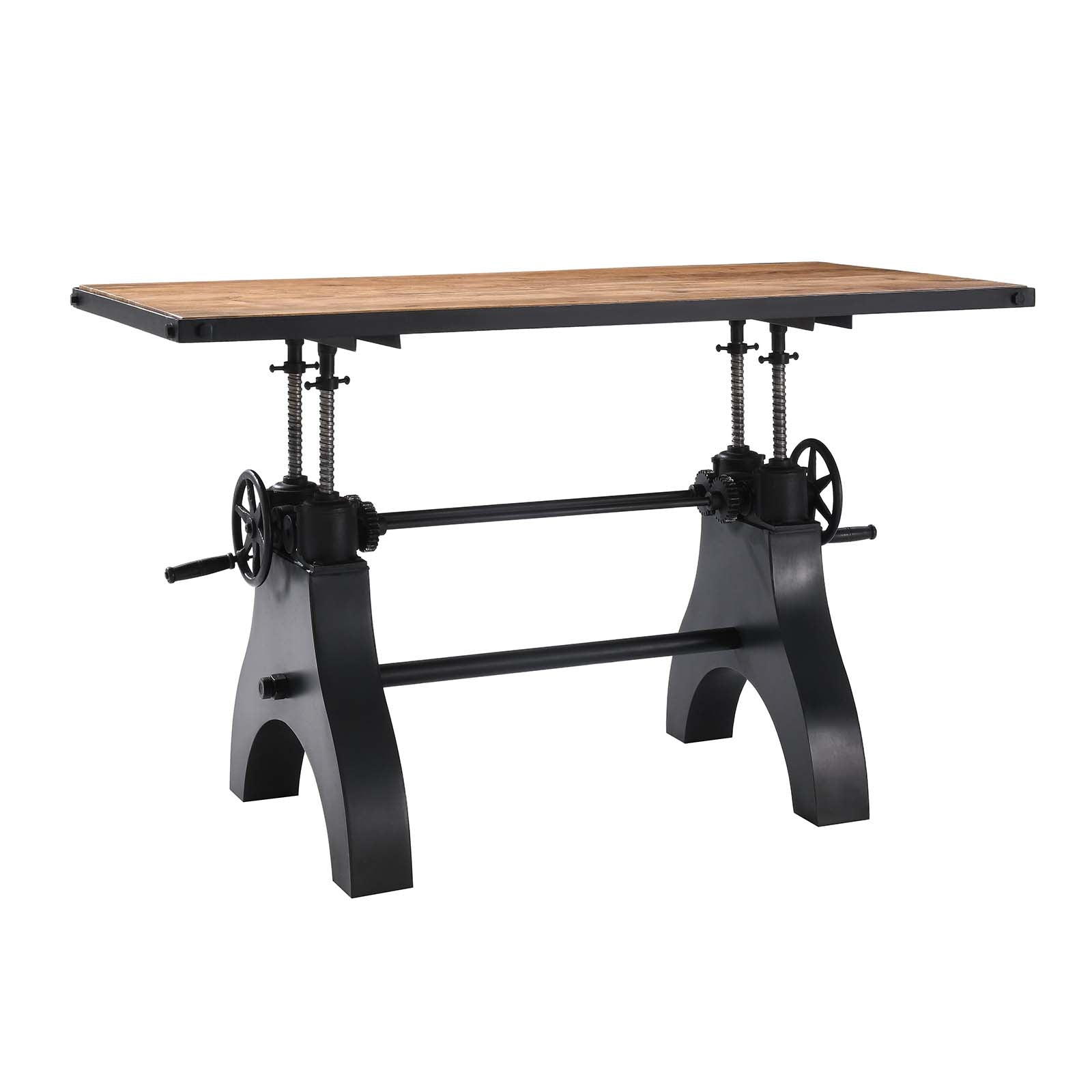 Genuine 60&quot; Crank Adjustable Height Dining Table and Computer Desk By HouseBean