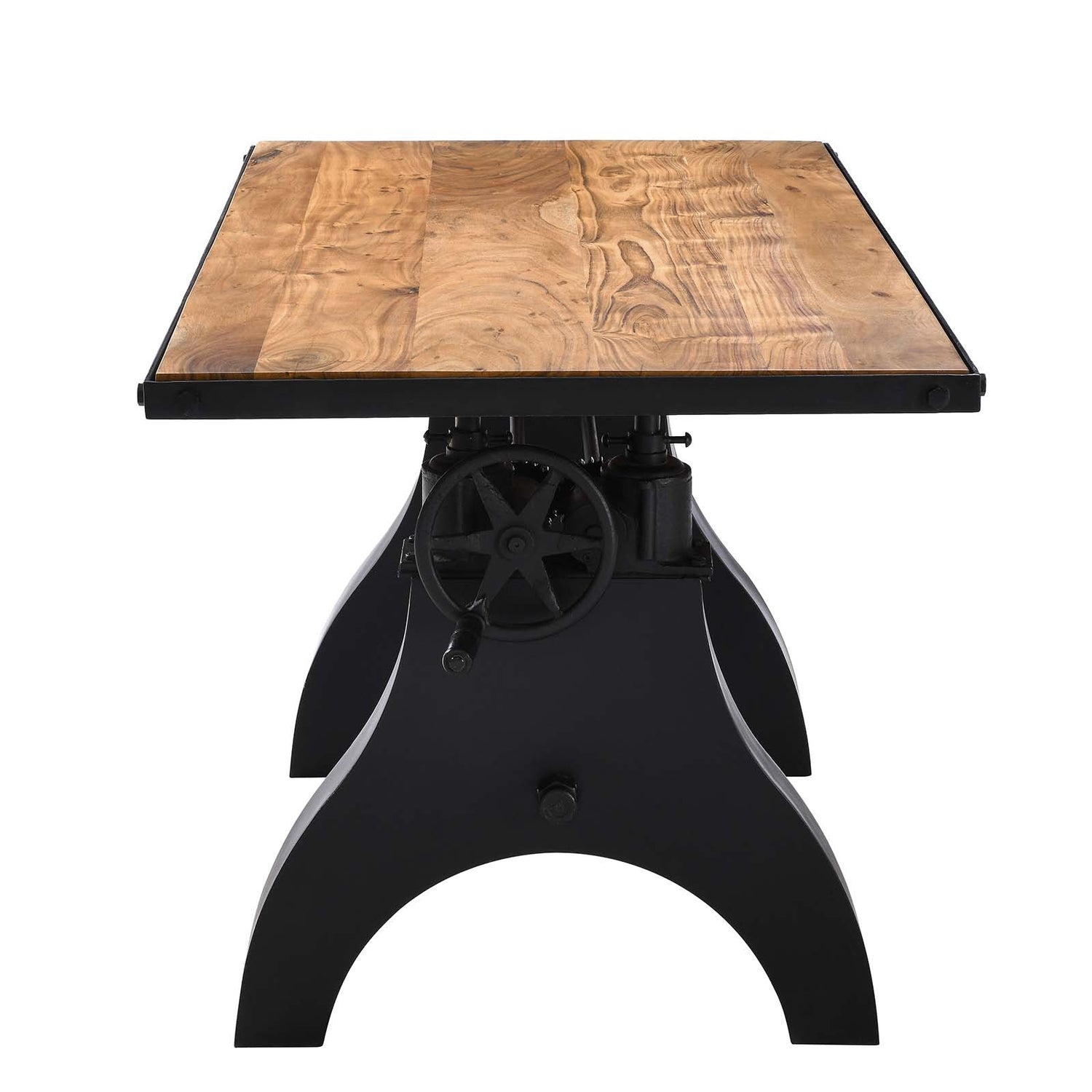 Genuine 60&quot; Crank Adjustable Height Dining Table and Computer Desk By HouseBean