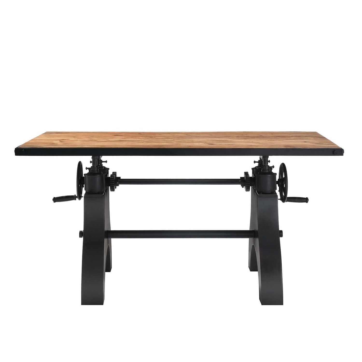 Genuine 60&quot; Crank Adjustable Height Dining Table and Computer Desk by Modway