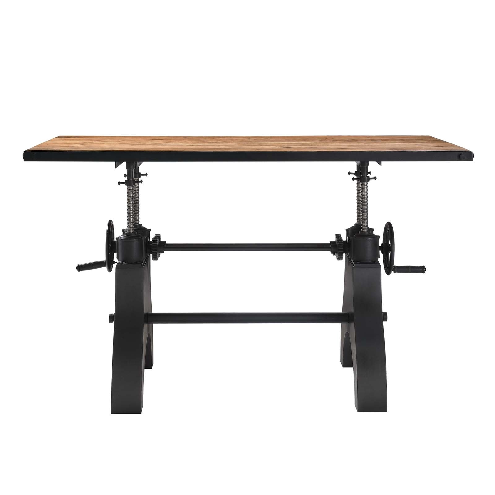 Genuine 60&quot; Crank Adjustable Height Dining Table and Computer Desk By HouseBean