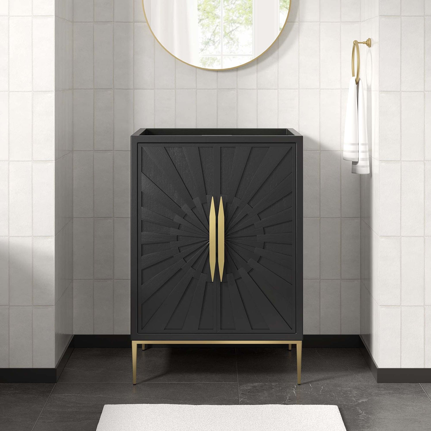 Awaken Bathroom Cabinet Basin Not Included by Modway