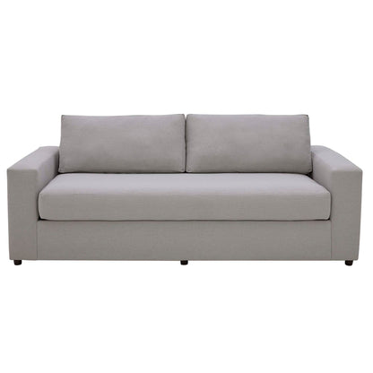 Avendale Linen Blend Sofa ‚Äì Made in the USA With Bench Seat Cushion by Modway