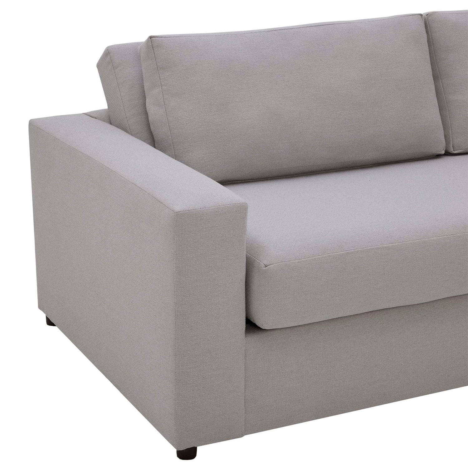Avendale Linen Blend Sofa ‚Äì Made in the USA With Bench Seat Cushion by Modway
