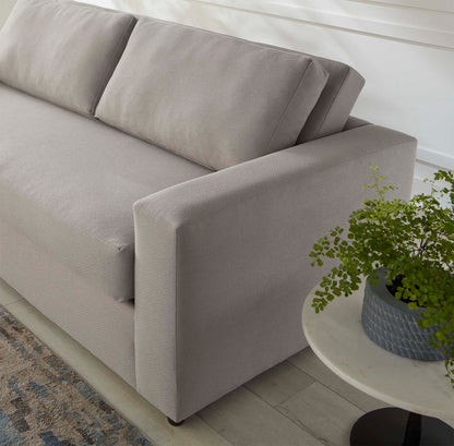 Avendale Linen Blend Sofa ‚Äì Made in the USA With Bench Seat Cushion by Modway