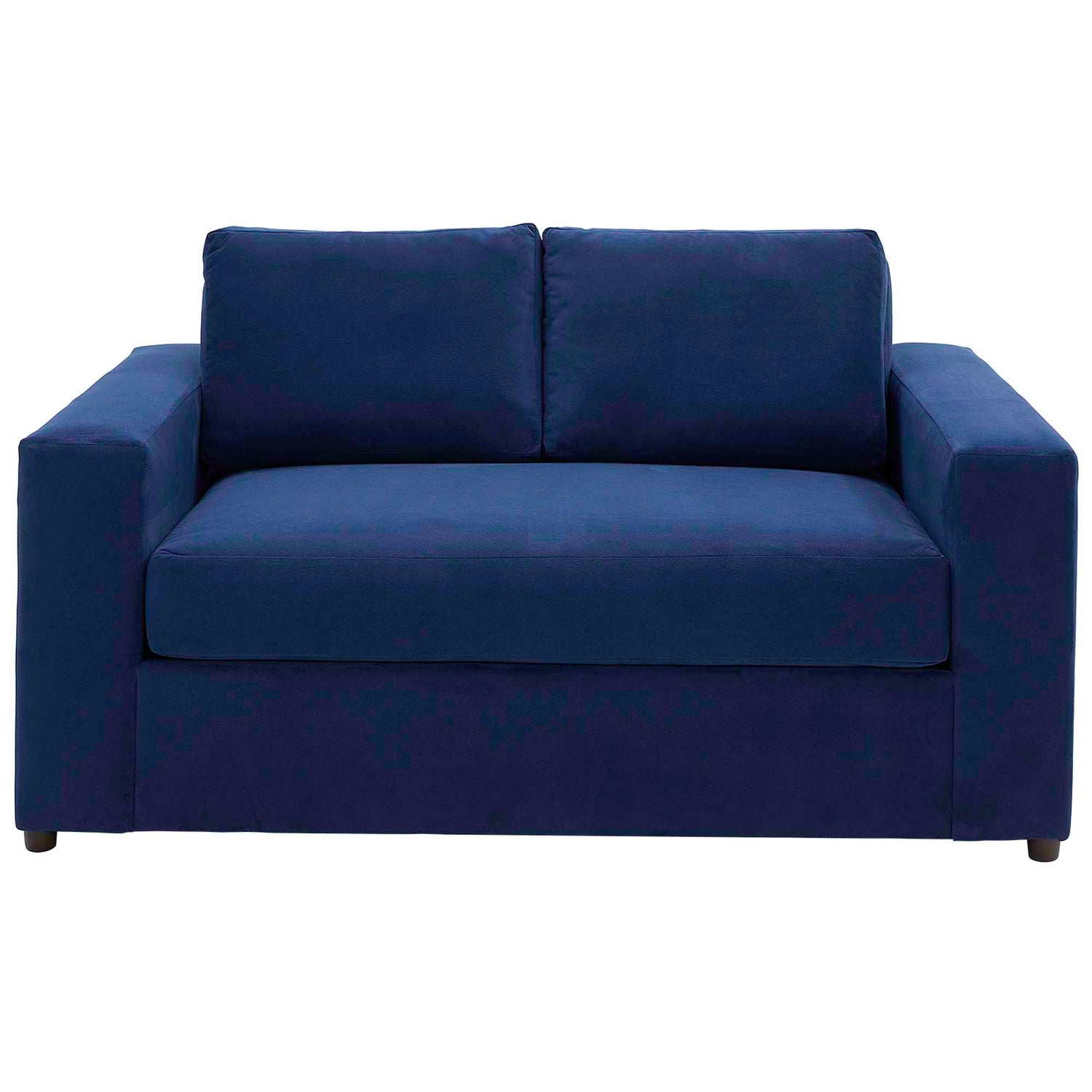 Avendale Velvet Loveseat ‚Äì Made in the USA With Bench Seat Cushion by Modway