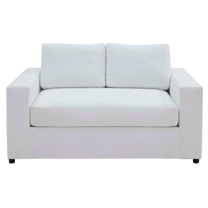Avendale Velvet Loveseat ‚Äì Made in the USA With Bench Seat Cushion by Modway