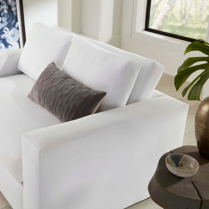 Avendale Velvet Loveseat ‚Äì Made in the USA With Bench Seat Cushion by Modway