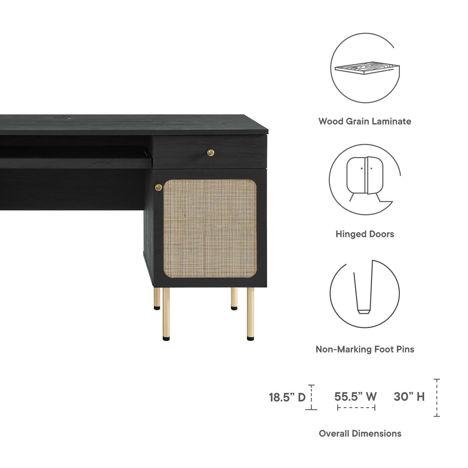 Chaucer Office Desk By HouseBean