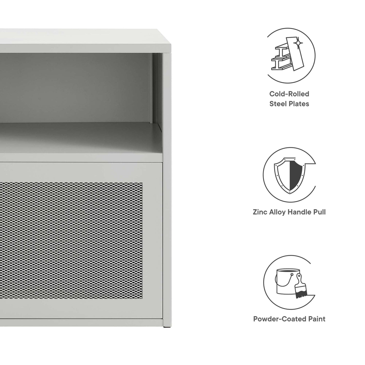 Covelo Wall Mount Nightstand by Modway