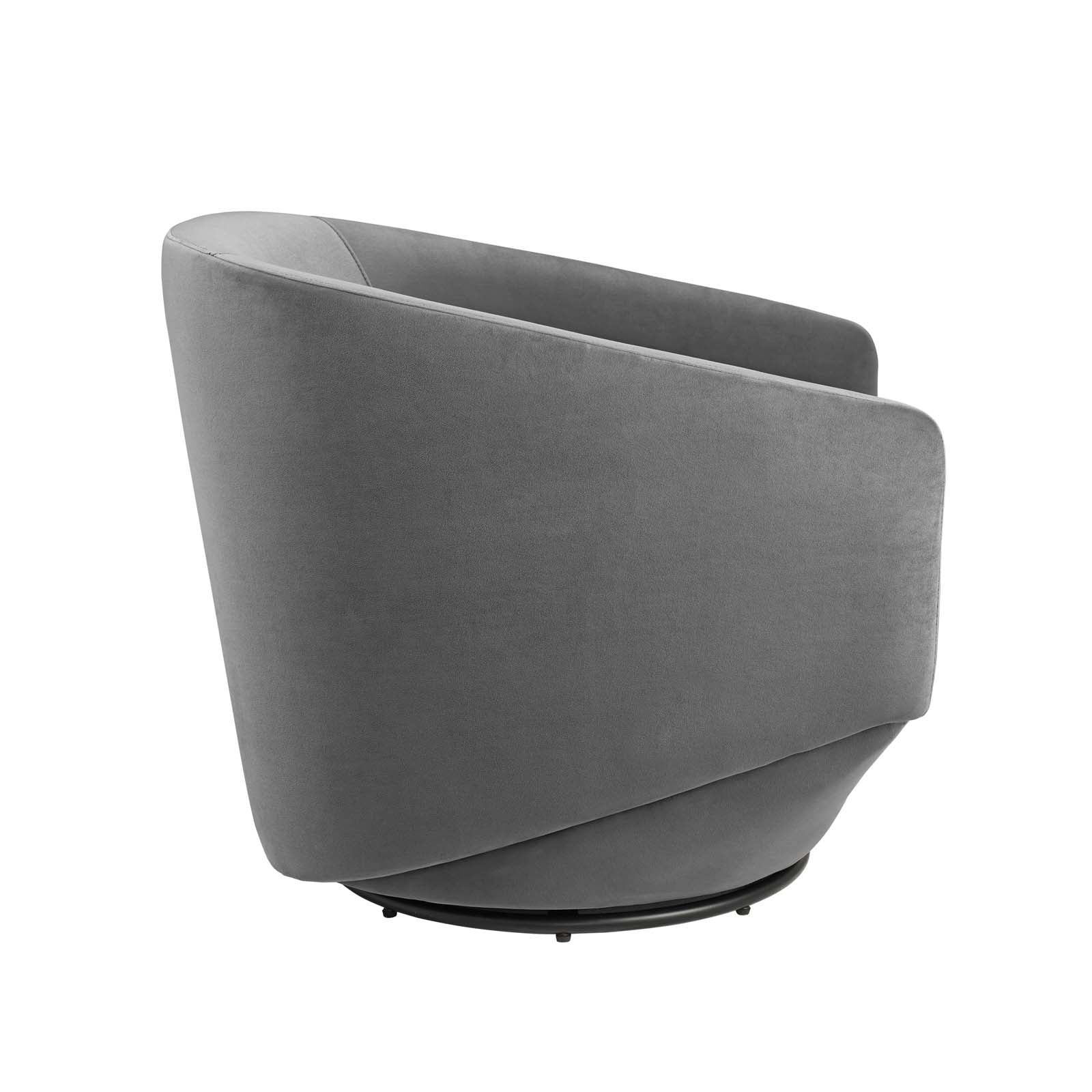 Series Performance Velvet Fabric Swivel Chair By HouseBean