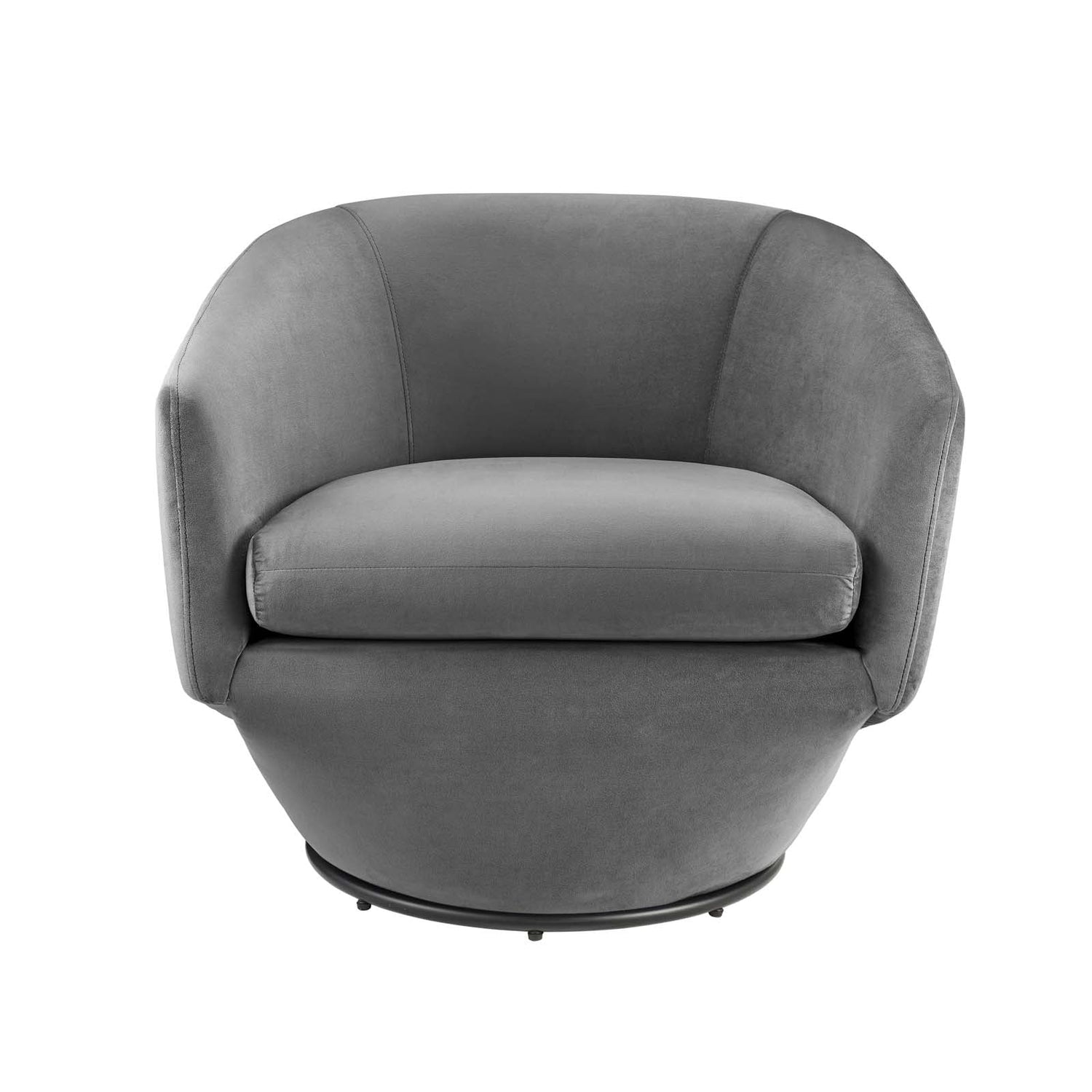 Series Performance Velvet Fabric Swivel Chair By HouseBean