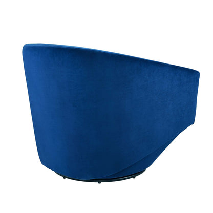 Series Performance Velvet Fabric Swivel Chair By HouseBean