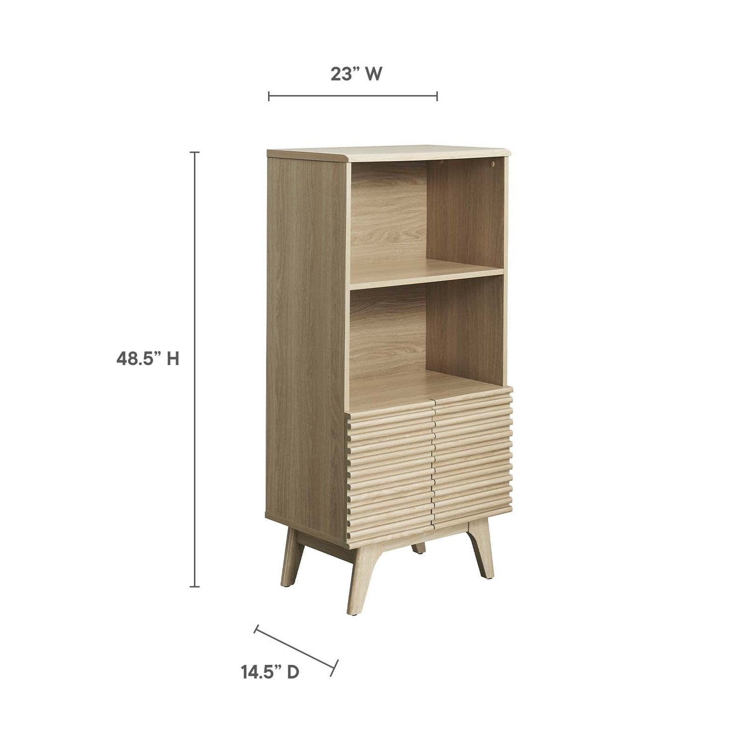 Render Display Cabinet Bookshelf By HouseBean