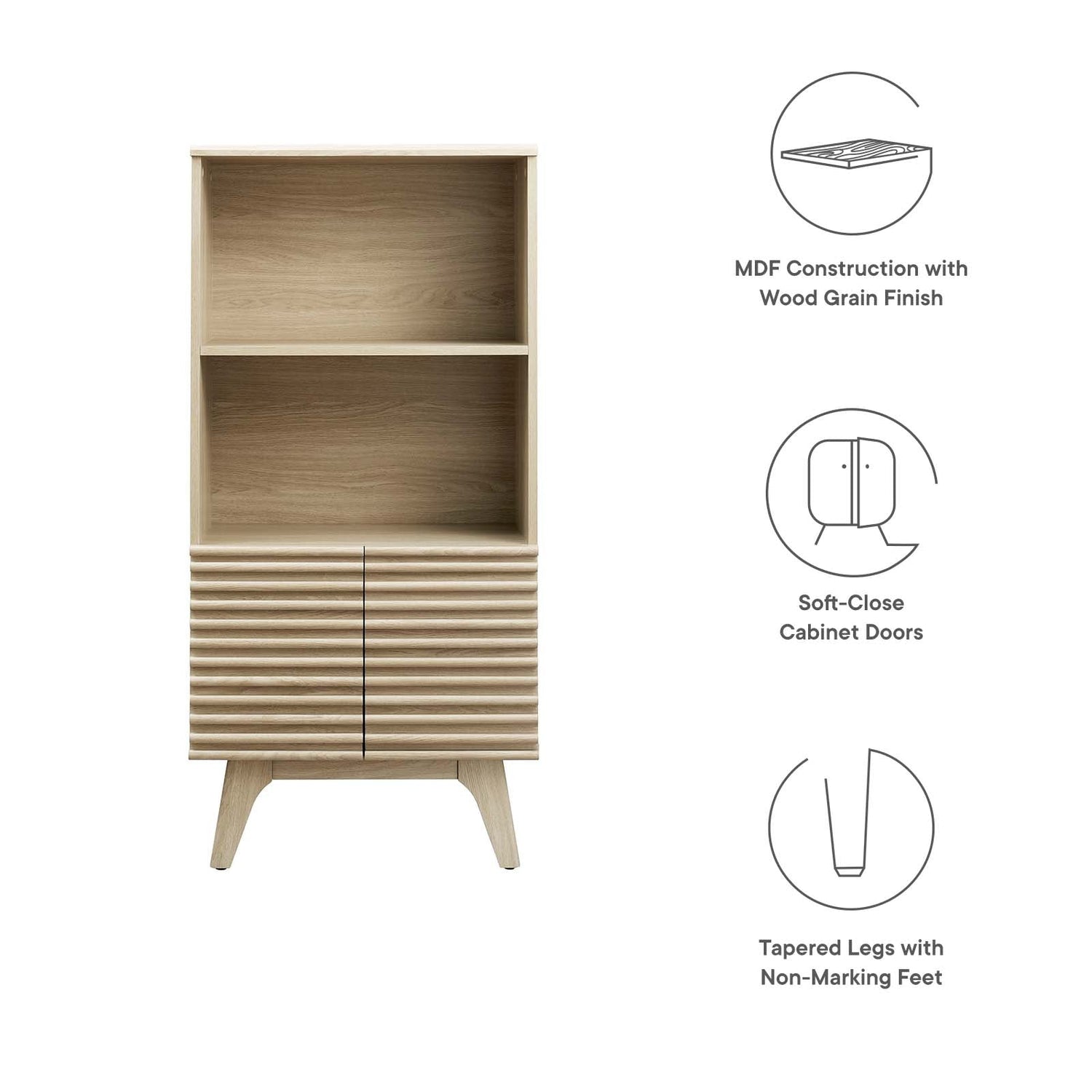 Render Display Cabinet Bookshelf By HouseBean