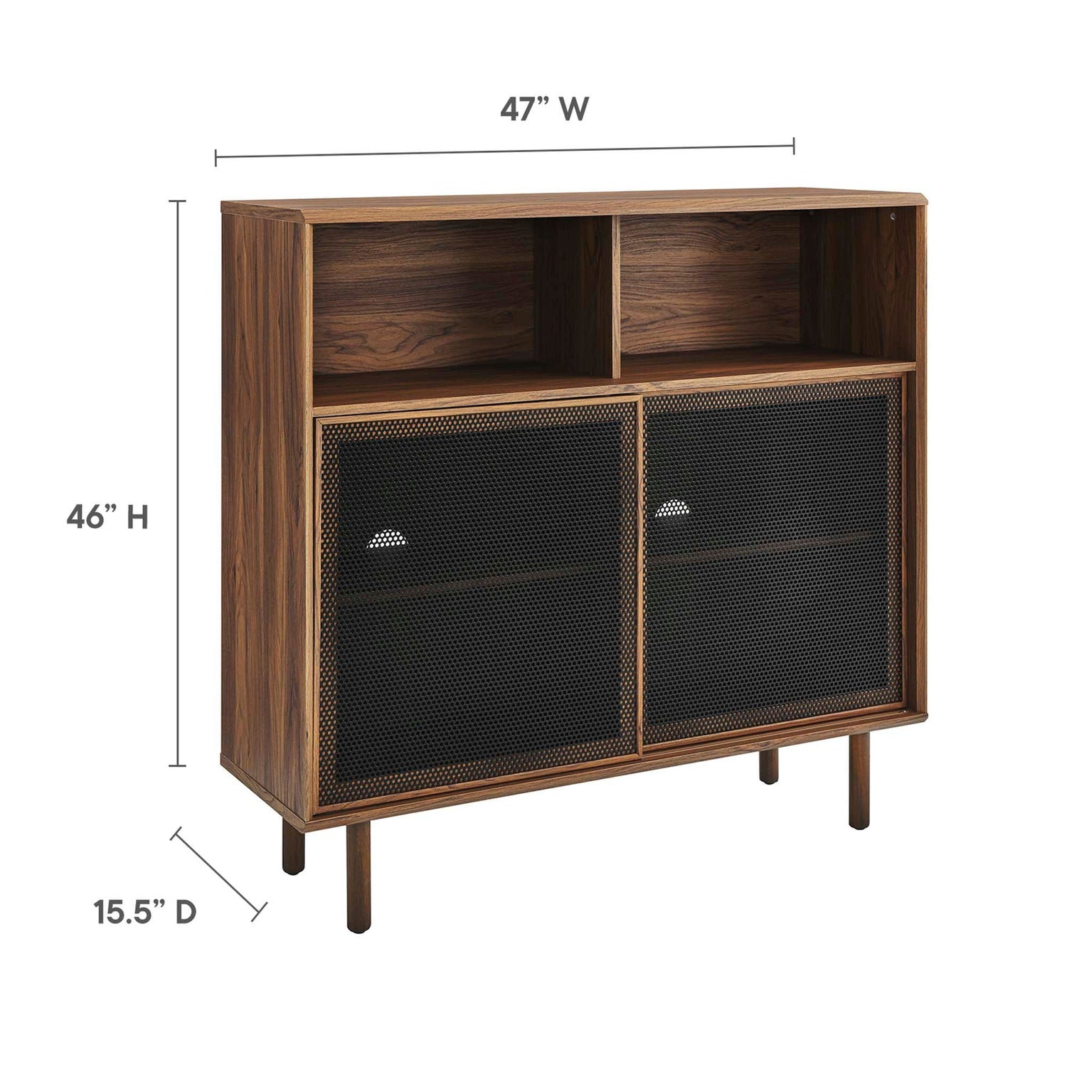 Kurtis 47&quot; Display Cabinet by Modway