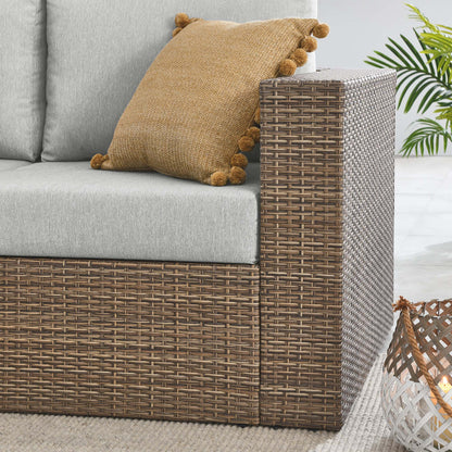 Convene Outdoor Patio Outdoor Patio Right-Arm Loveseat by Modway