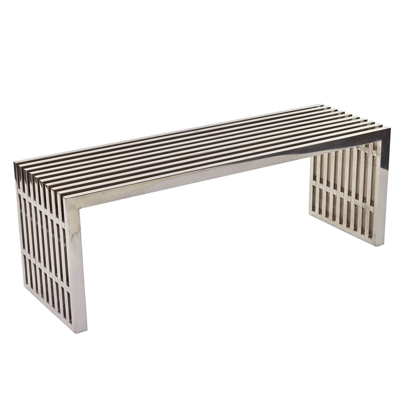 Gridiron Medium Stainless Steel Bench By HouseBean