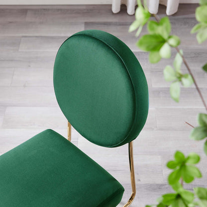 Craft Performance Velvet Dining Side Chair by Modway