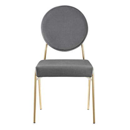 Craft Performance Velvet Dining Side Chair by Modway