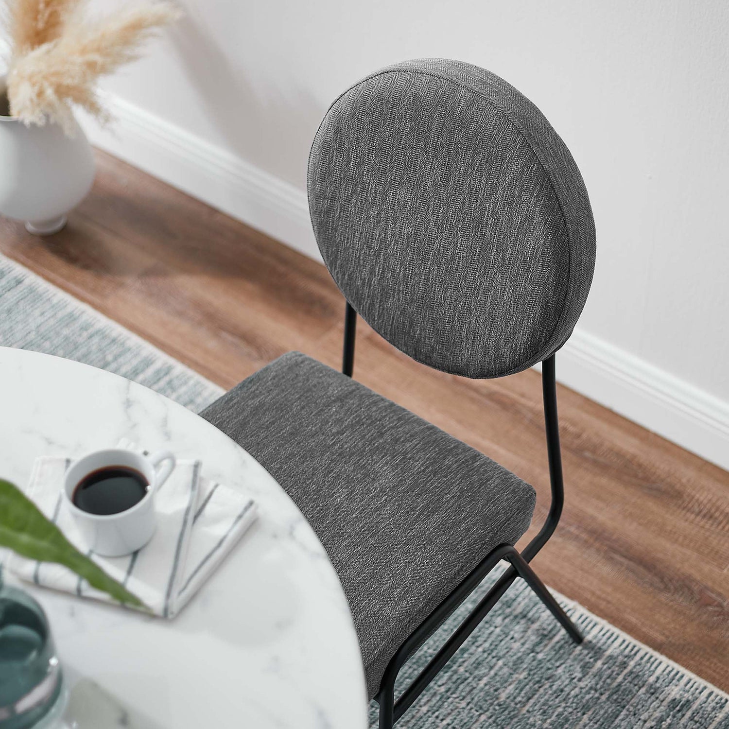 Craft Upholstered Fabric Dining Side Chairs by Modway