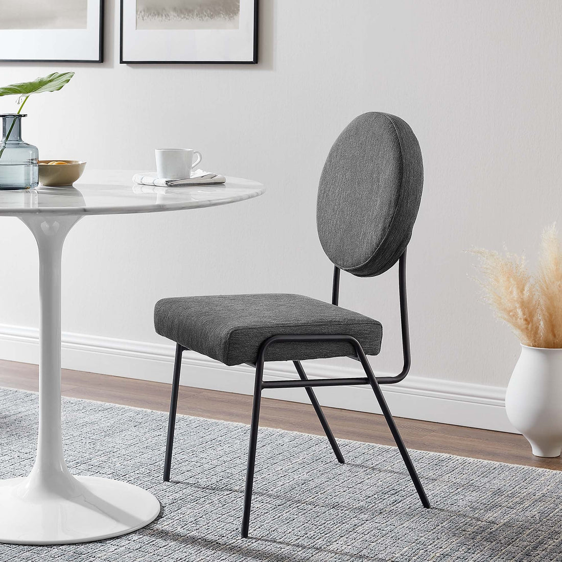Craft Upholstered Fabric Dining Side Chairs by Modway