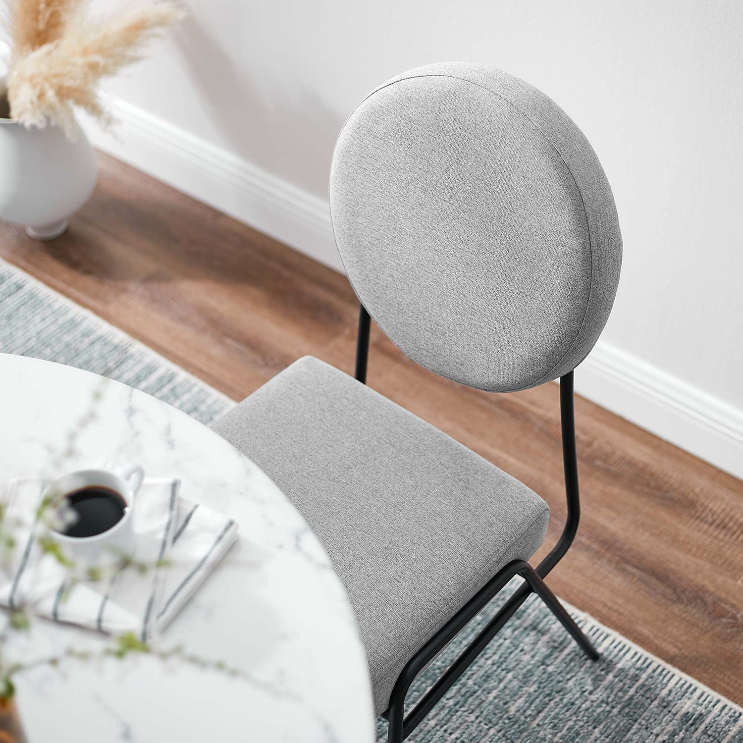 Craft Upholstered Fabric Dining Side Chairs by Modway