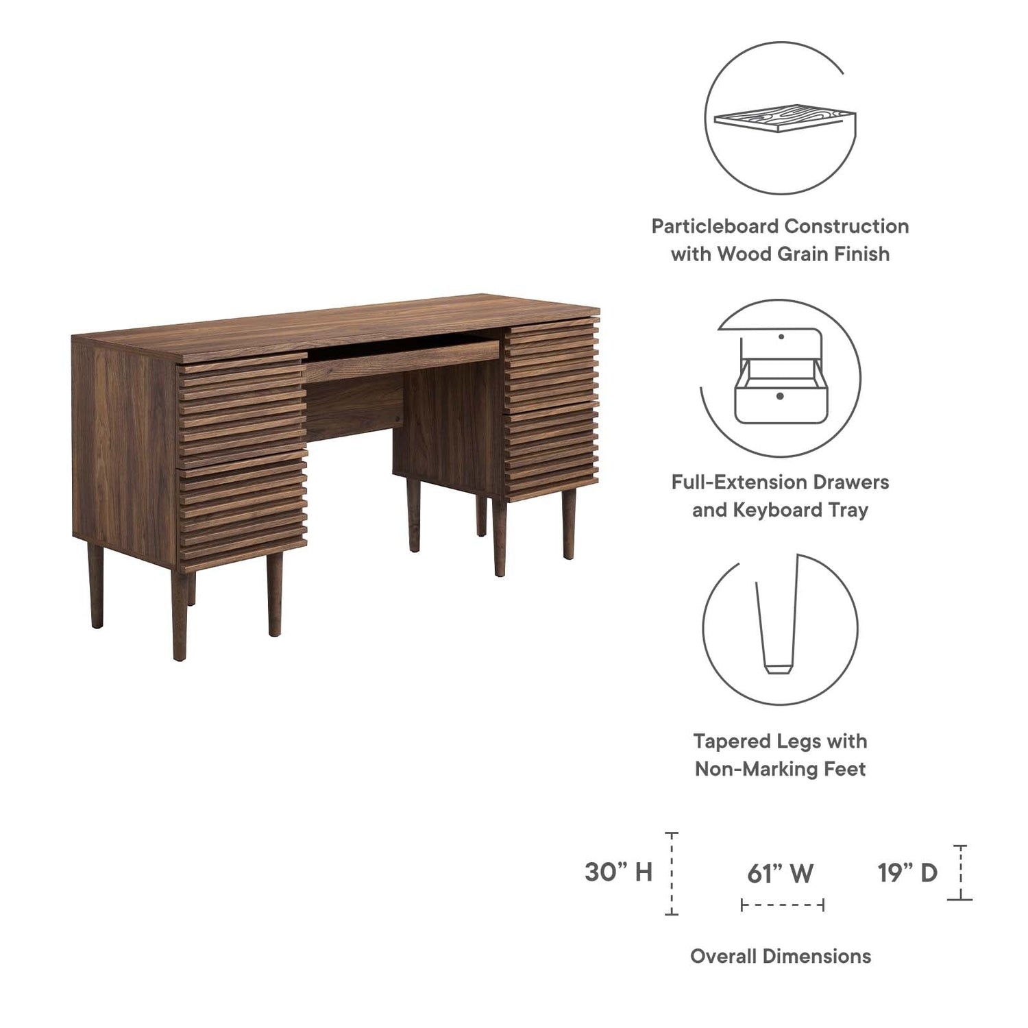 Render Office Desk By HouseBean