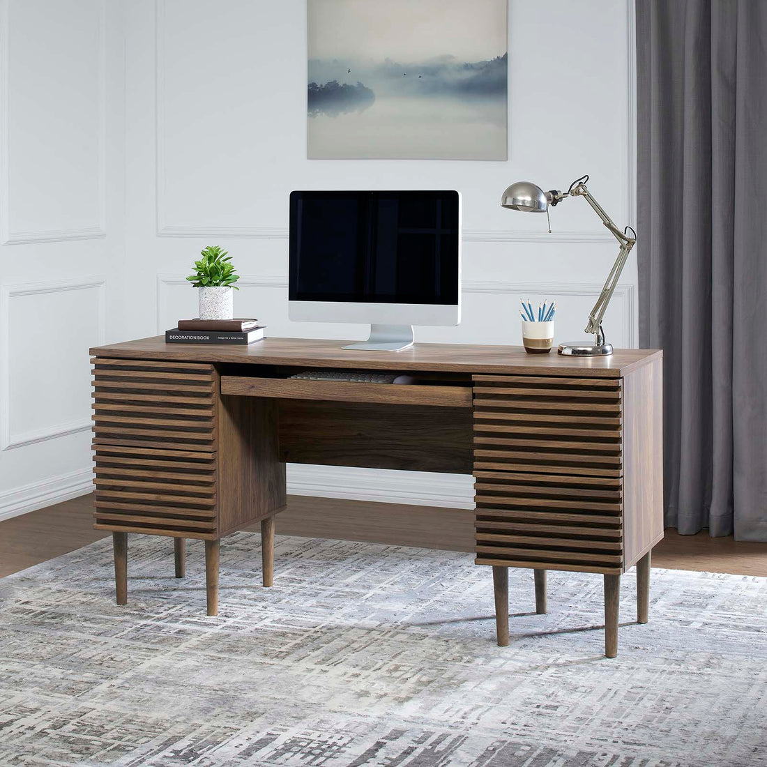 Render Office Desk By HouseBean