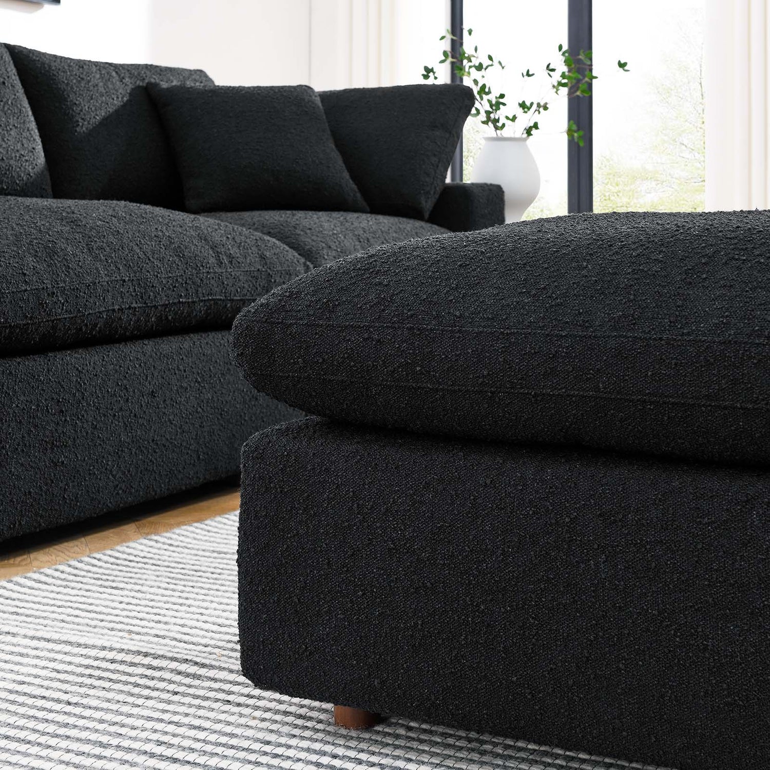 Commix Single Ottoman By HouseBean