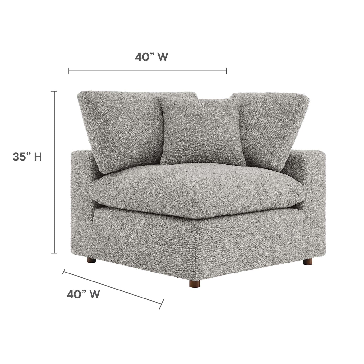 Commix Single Corner by Modway