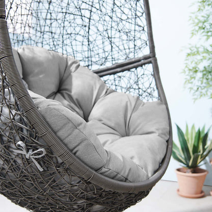 Encase Outdoor Patio Rattan Swing Chair By HouseBean