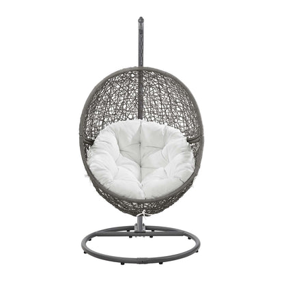 Encase Outdoor Patio Rattan Swing Chair By HouseBean