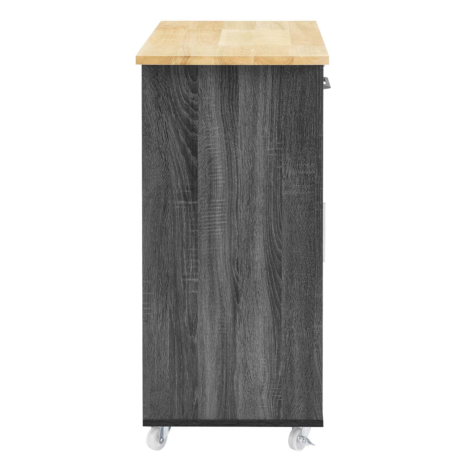 Culinary Kitchen Cart With Towel Bar By HouseBean