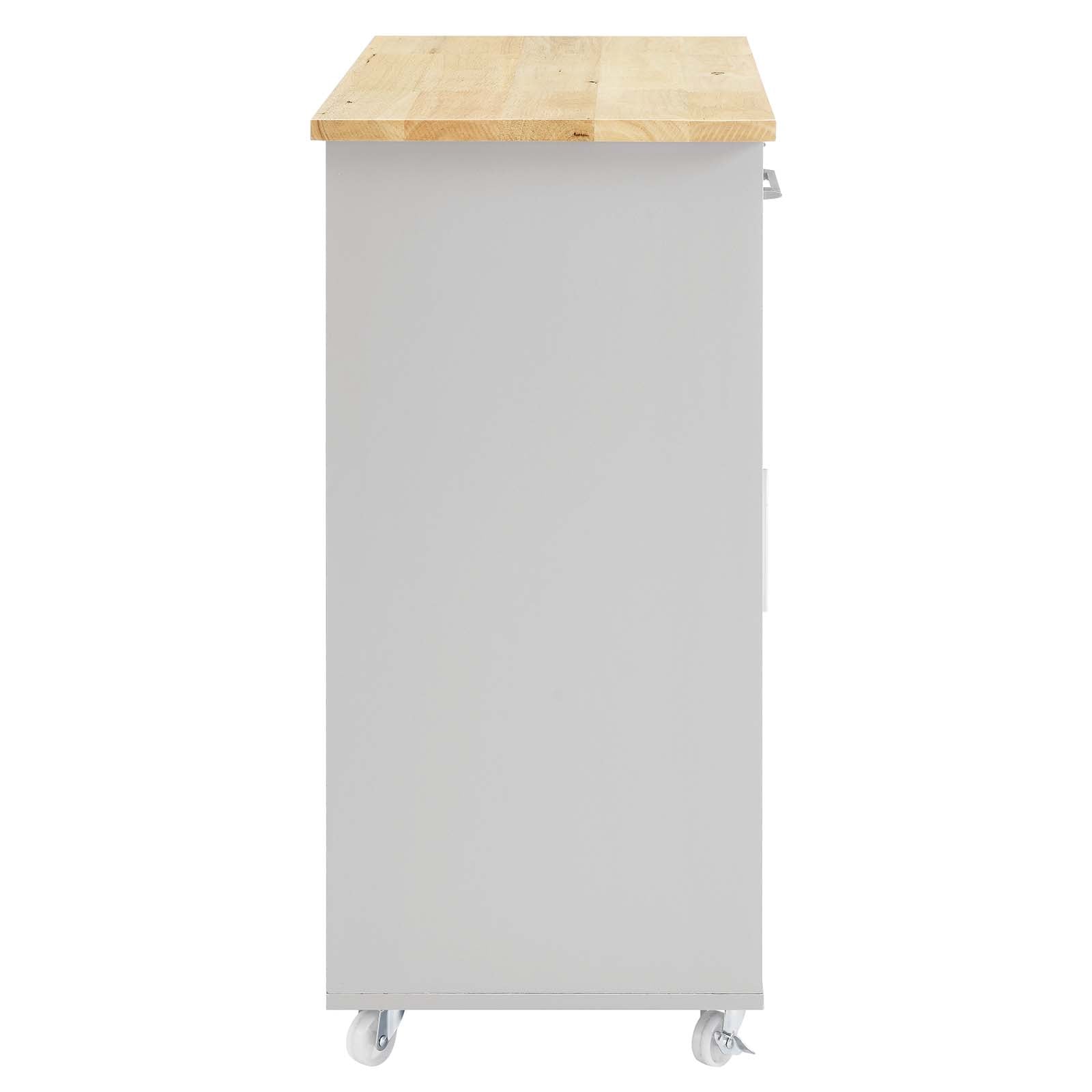 Culinary Kitchen Cart With Towel Bar By HouseBean