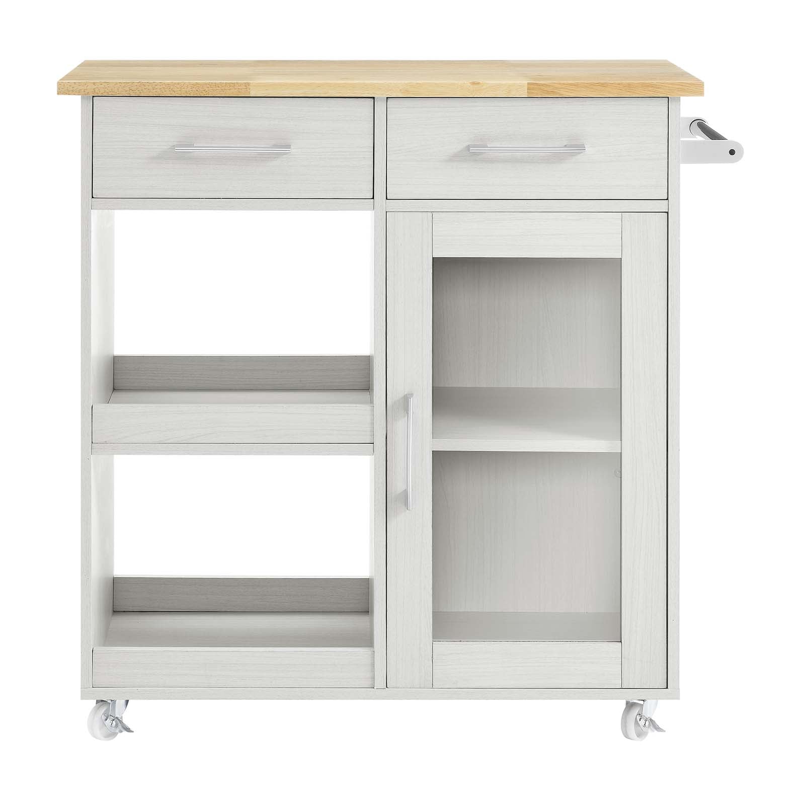 Culinary Kitchen Cart With Towel Bar By HouseBean