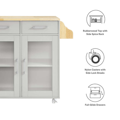 Cuisine Kitchen Cart By HouseBean