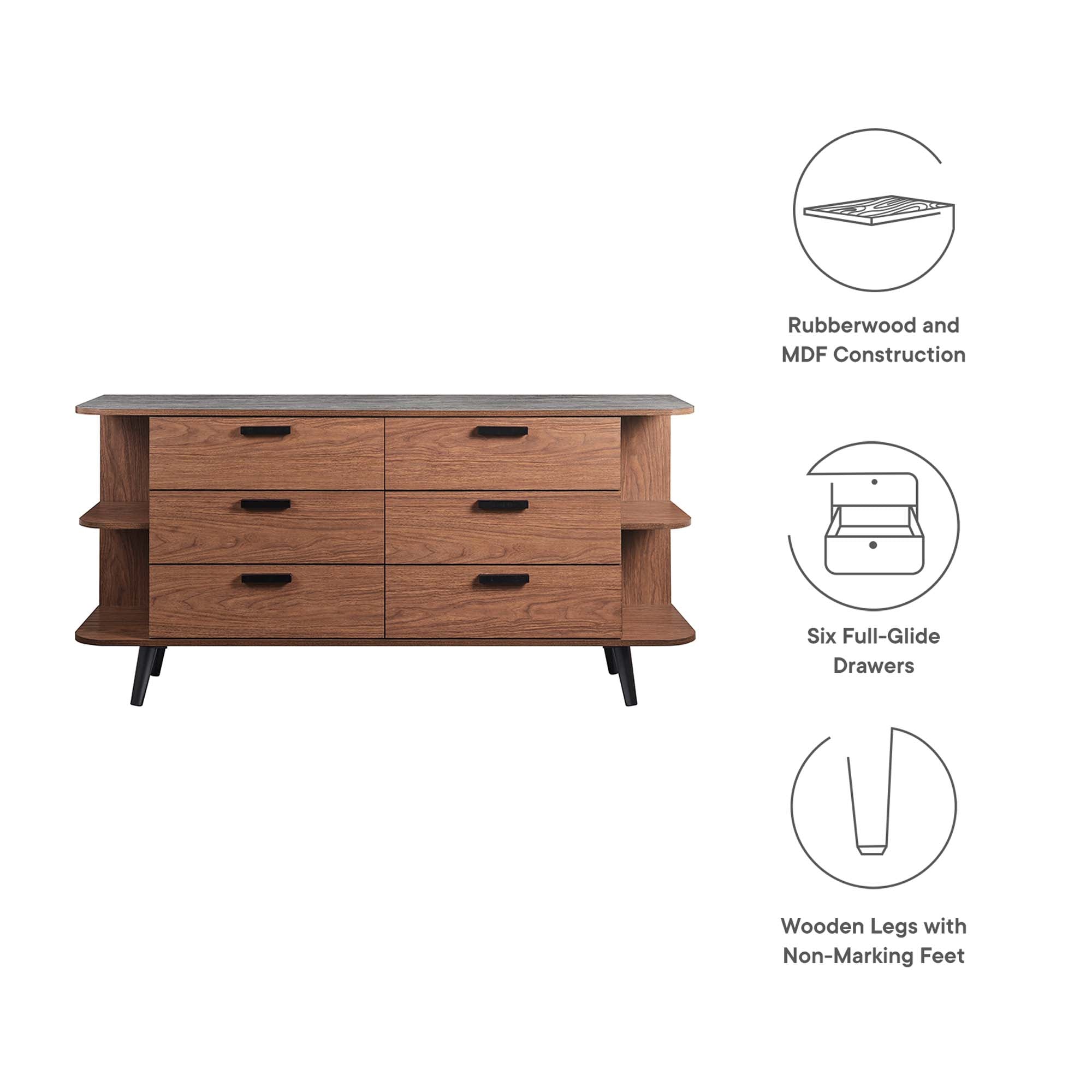 Langston Open Display Storage Sideboard by Modway