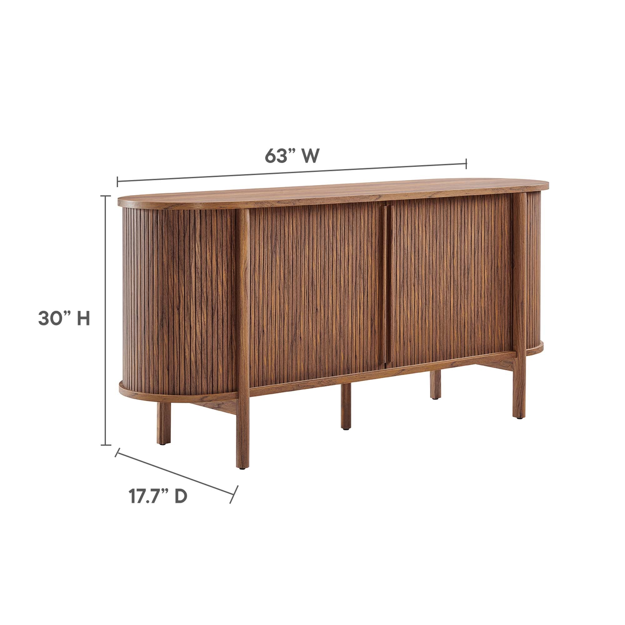 Cadence 63&quot; Curved Sideboard by Modway