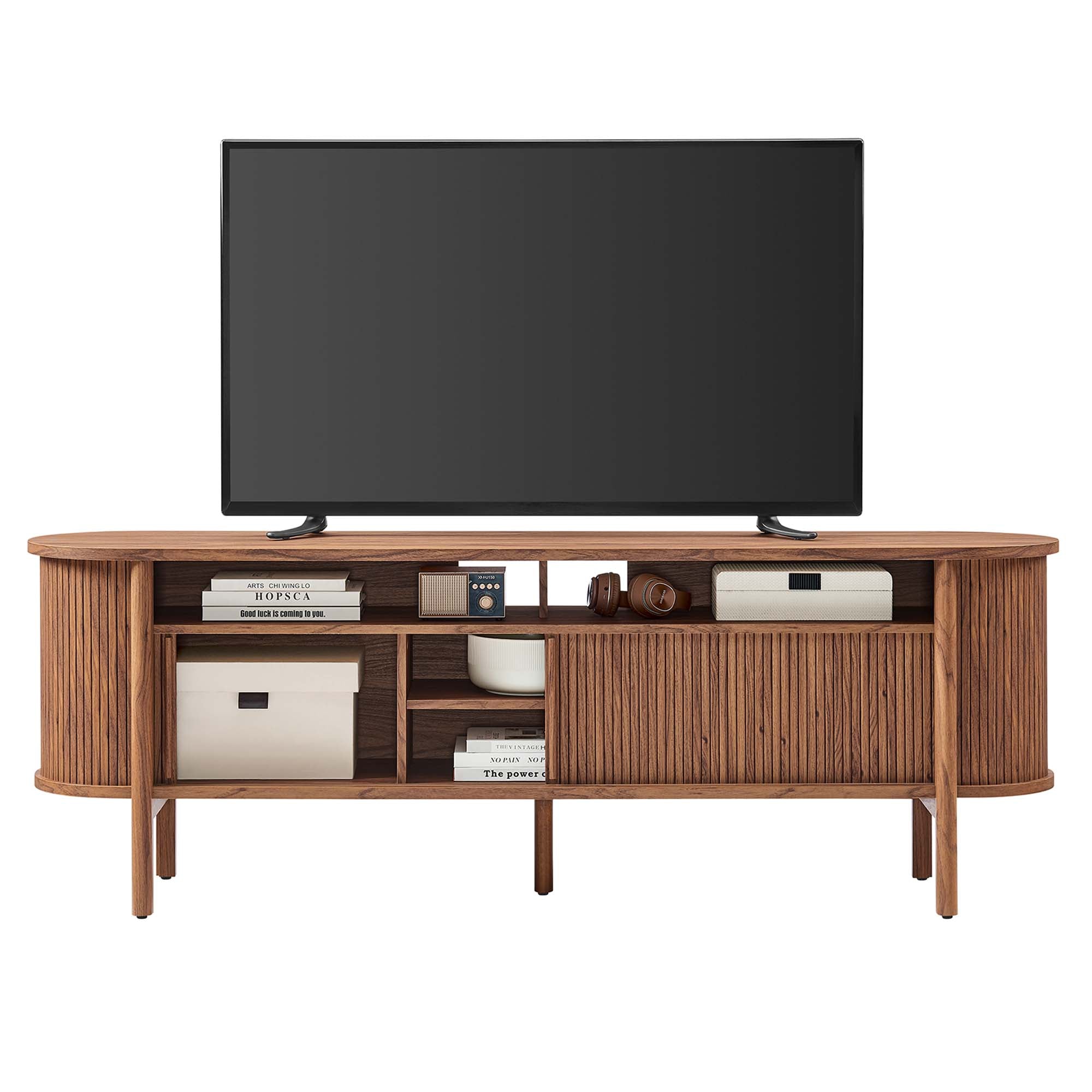 Cadence 71&quot; Curved TV Stand by Modway