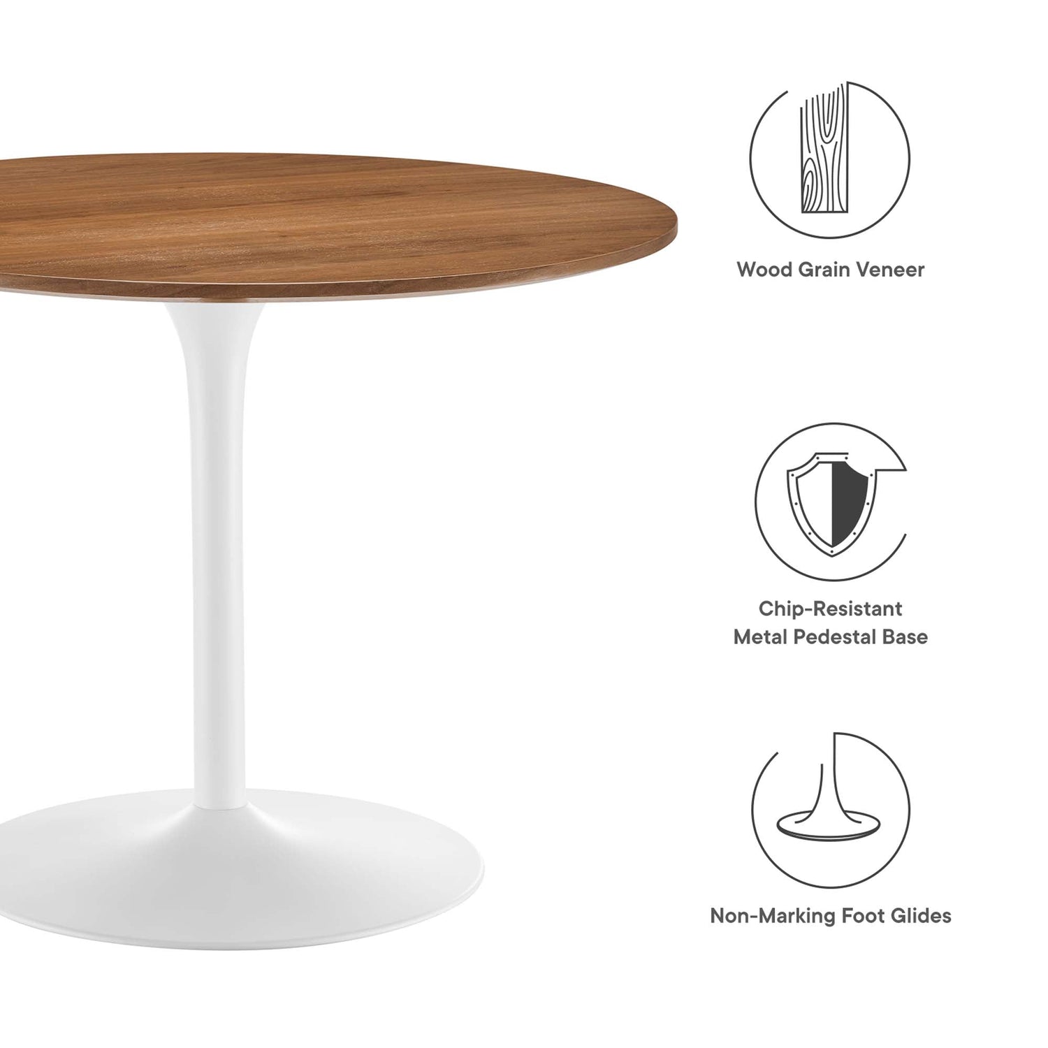 Pursuit 40&quot; Dining Table by Modway