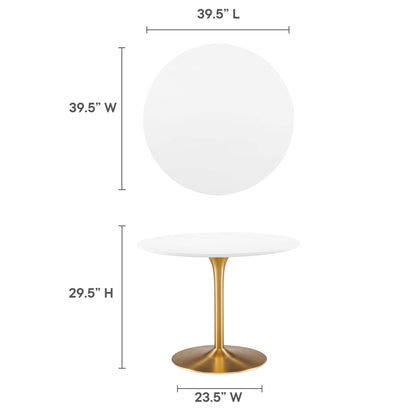 Pursuit 40&quot; Dining Table by Modway